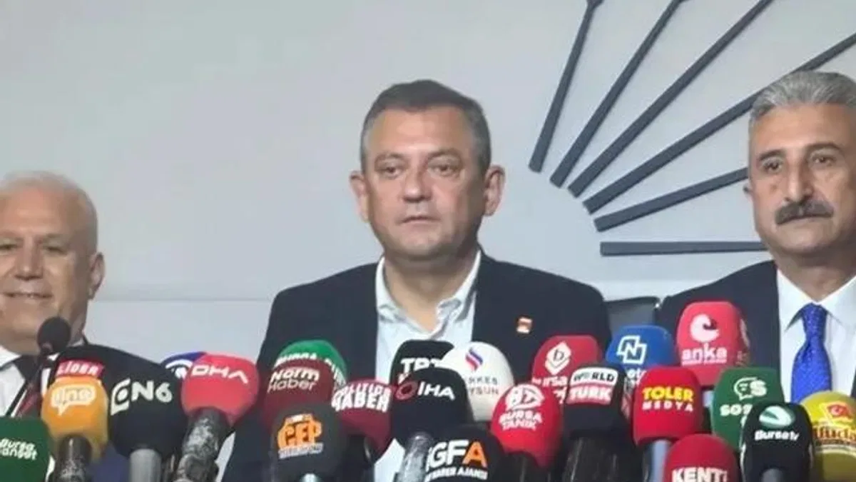 CHP Genel Başkanı Özgür Özel Bursa’da