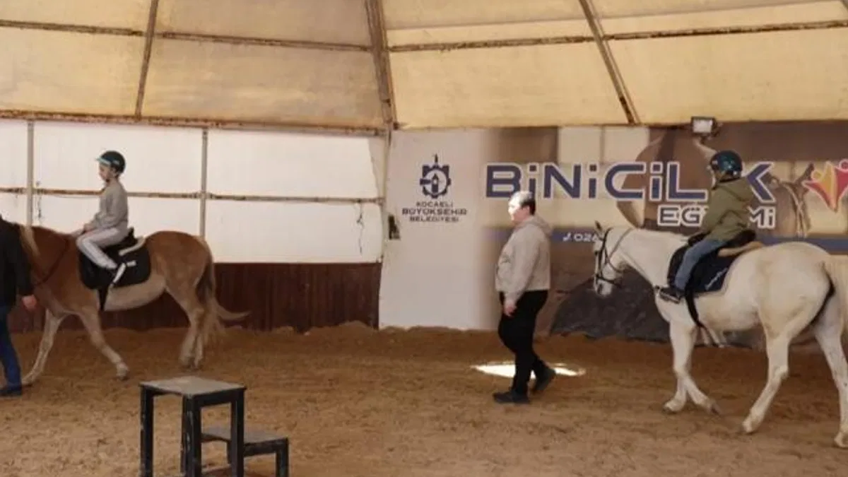Kocaeli’de 230 çocuk binicilikle tanıştı