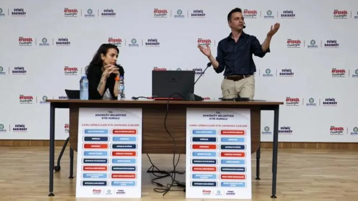 İstanbul Bakırköy’de “Etik Haftası Toplantısı” düzenledi