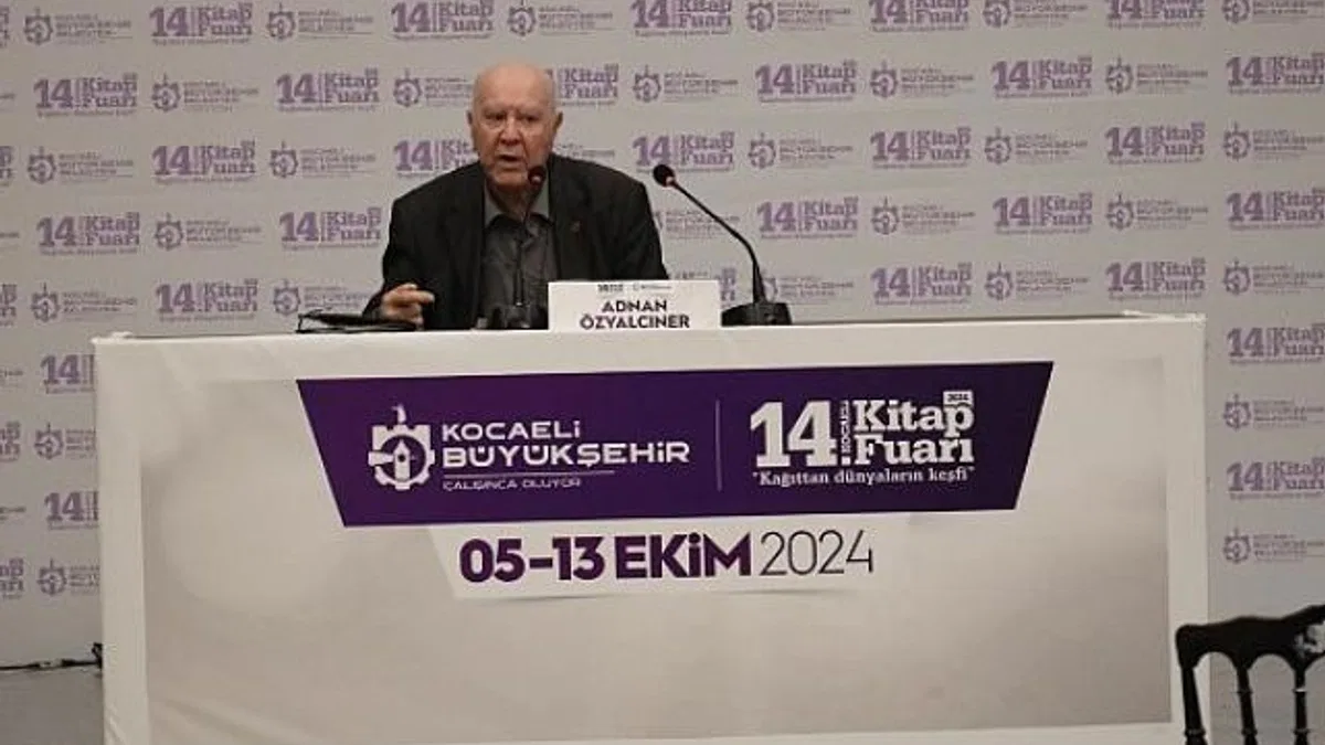 Kocaeli Kitap Fuarı, edebiyatın çınarını ağırladı
