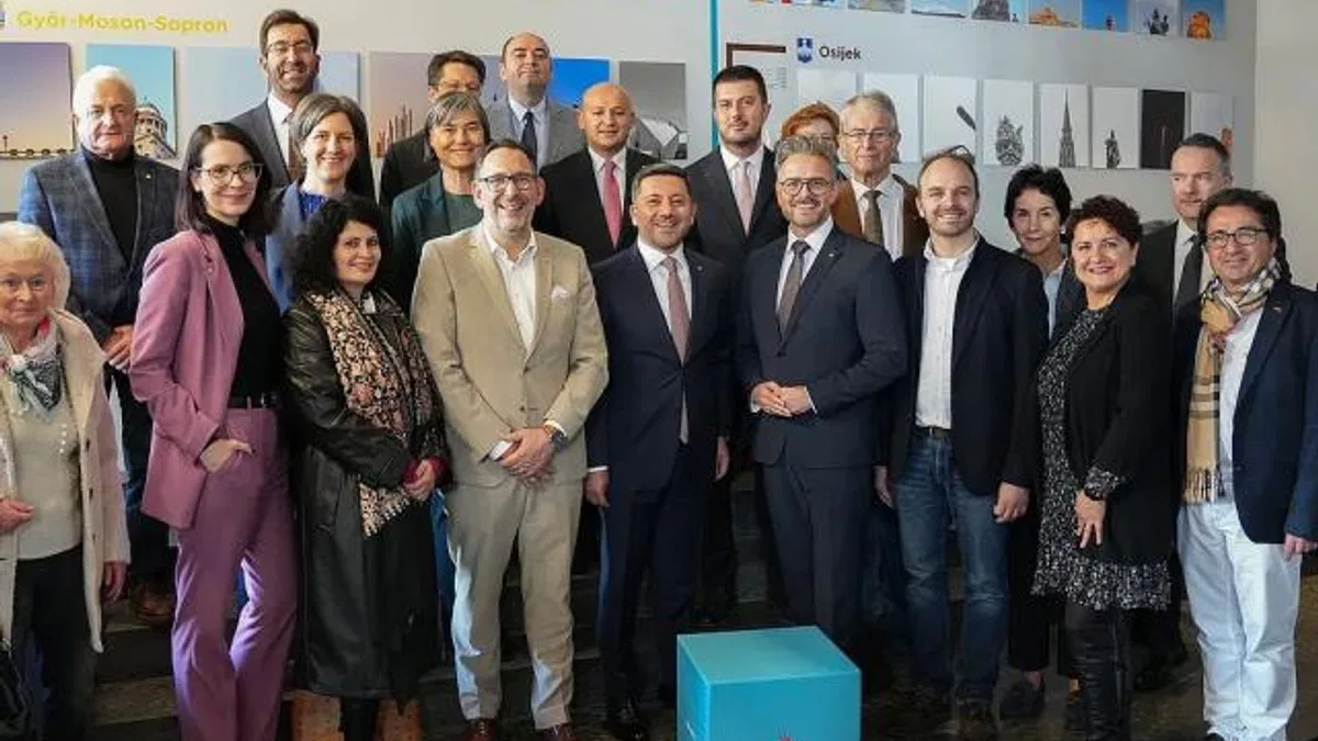 Nevşehir ve Pforzheim kardeşliğinde 25. yıl buluşması