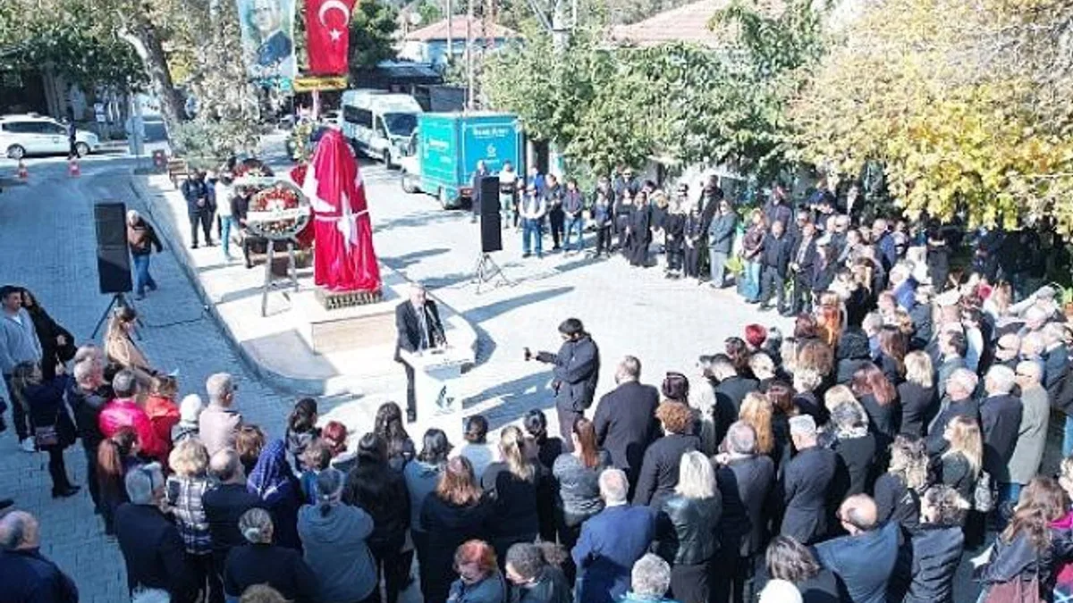 Çamlı’ya Ata’nın Yeni Heykeli Dikildi
