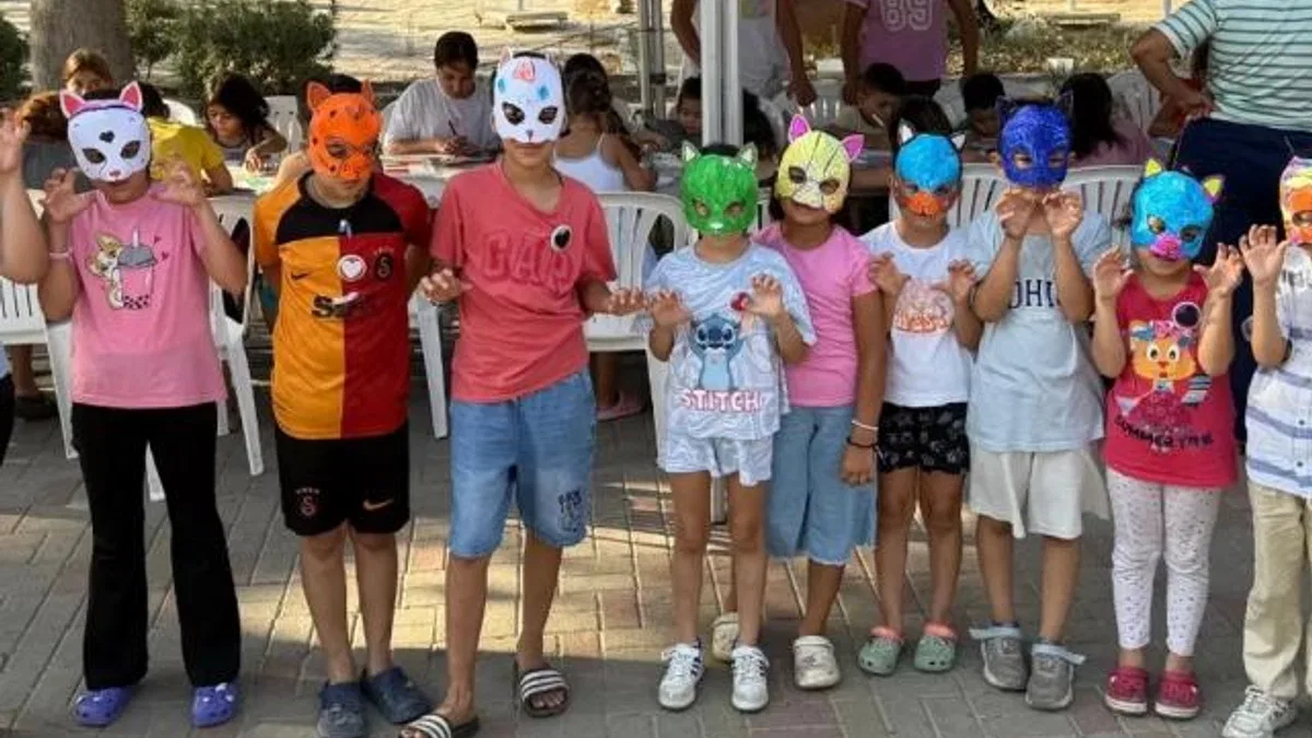İzmirli çocuklar Belevi’de yazı eğlenerek uğurladı
