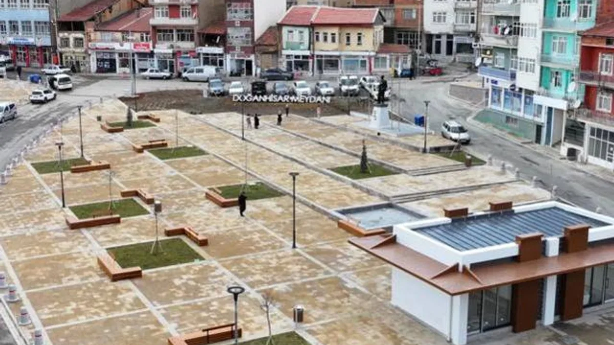 Konya’da meydan düzenlemesi tamamlandı