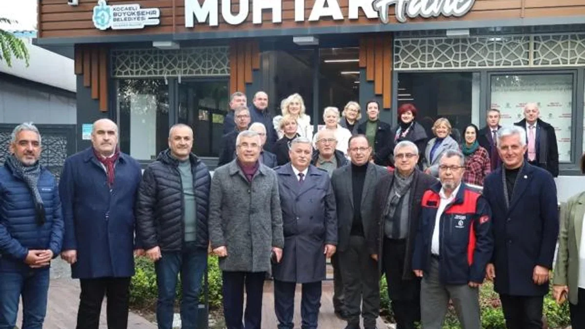 Marmara Bölgesi muhtarları Kocaeli’ne hayran kaldı
