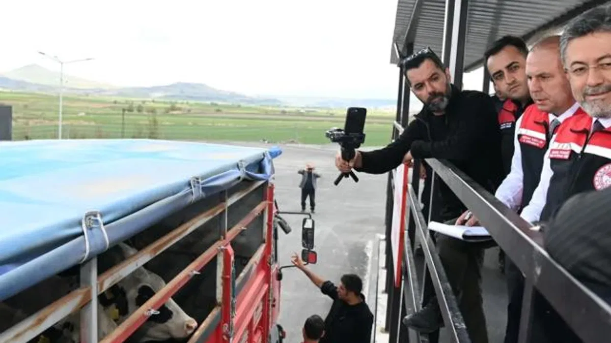 Kayseri beşinci kontrol noktası oldu… Veteriner Yol Kontrol ve Denetim İstasyonu faaliyette