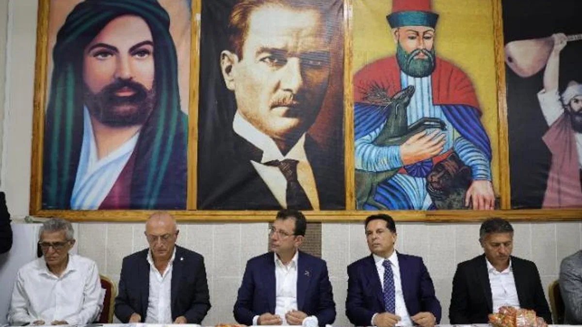 Ekrem İmamoğlu Muharrem matemi lokmasına ortak oldu