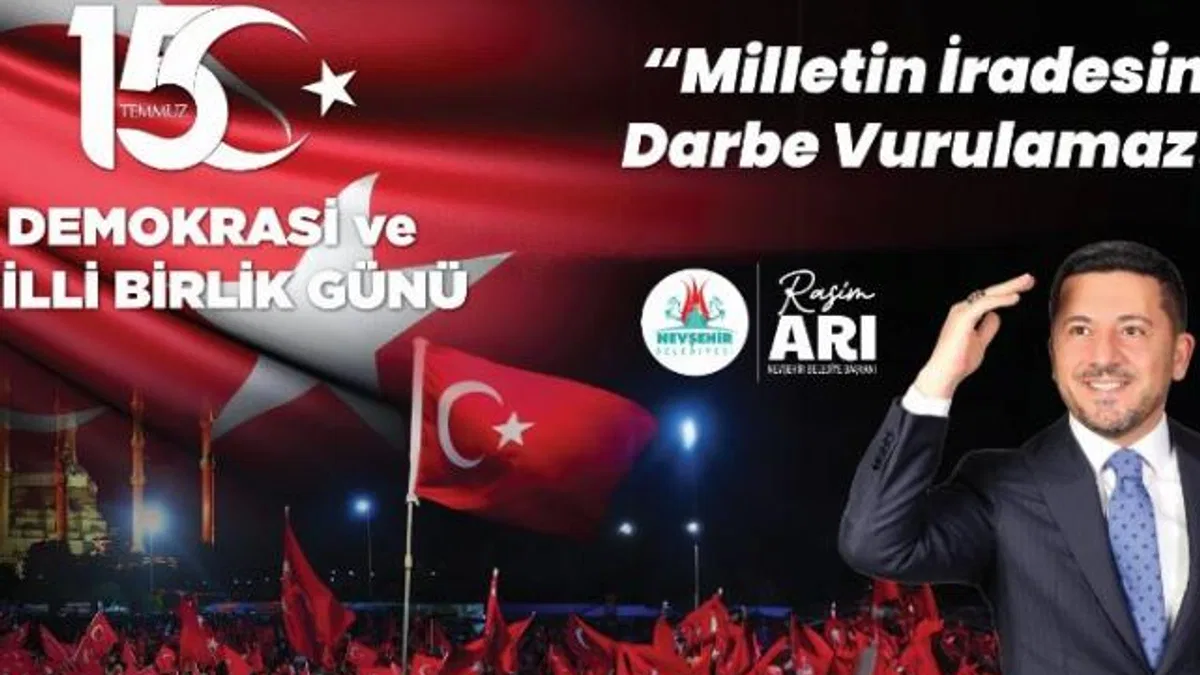 Başkan Arı’dan 15 Temmuz mesajı