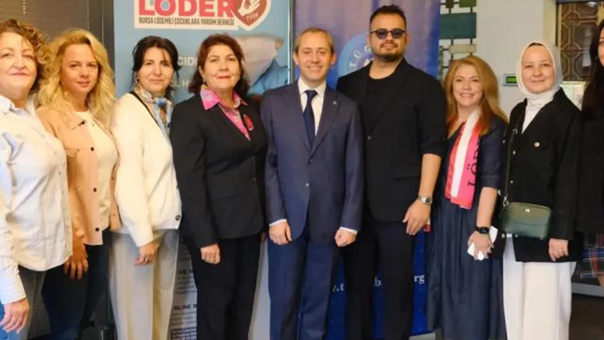 TÜGİAD Bursa lösemeli çocuklara umut oluyor
