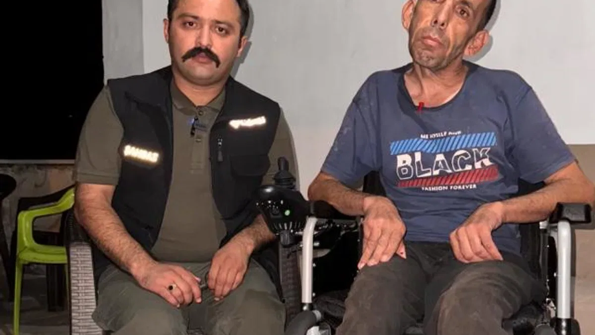Hayırsever polis Kahramanmaraş’ta gönülleri ısıttı