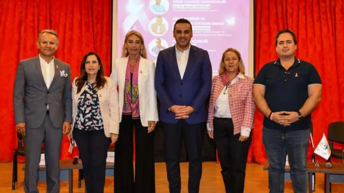 İzmir Çiğli’de meme kanseri farkındalığı