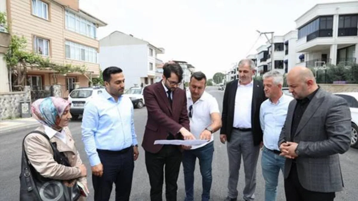 İnegöl’de Ertuğrulgazi Mahallesinde 37 sokak asfaltlandı