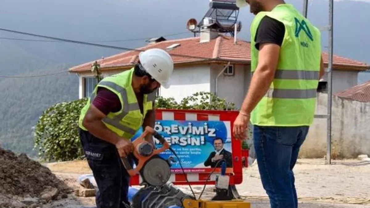 Mersin’de su altyapısı güçleniyor