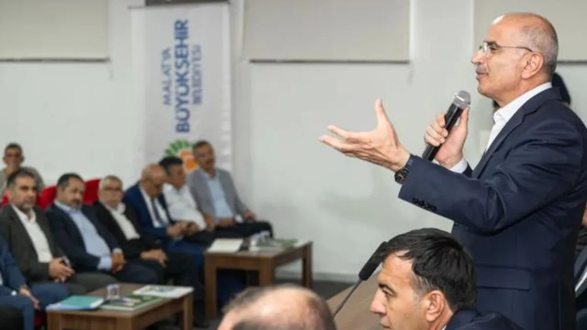 Malatya Büyükşehir’den Pütürge’ye ziyaret
