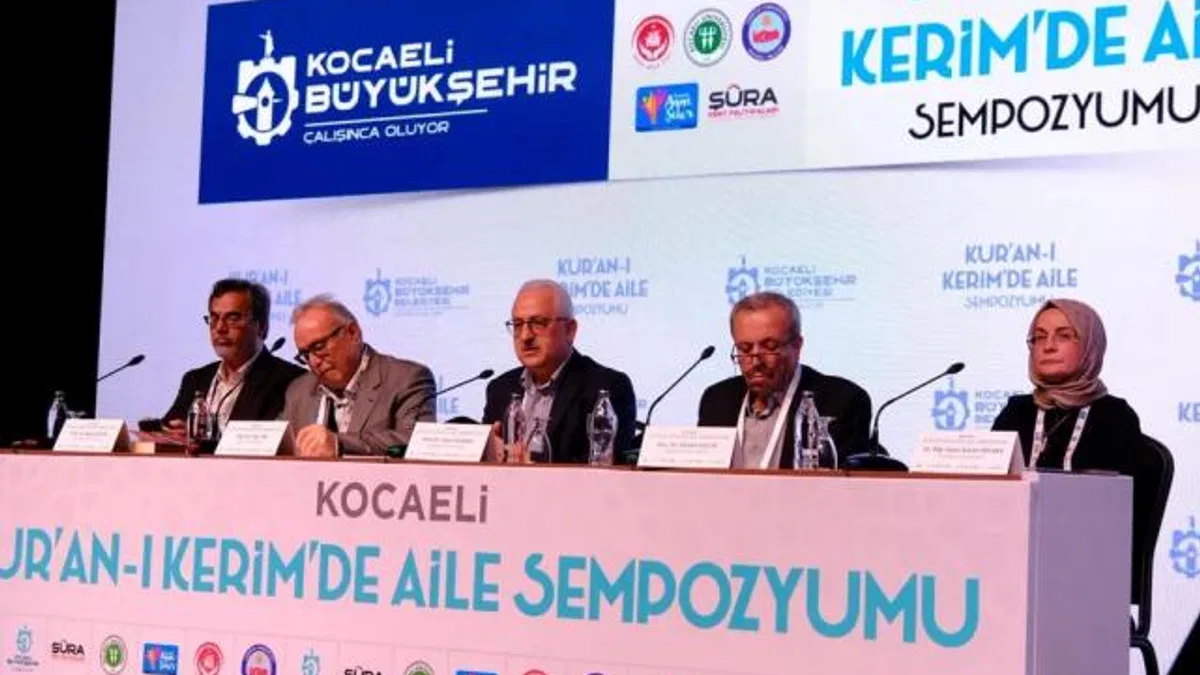 Kur’an-ı Kerim’de aileye verilen değer Kocaeli’de anlatıldı