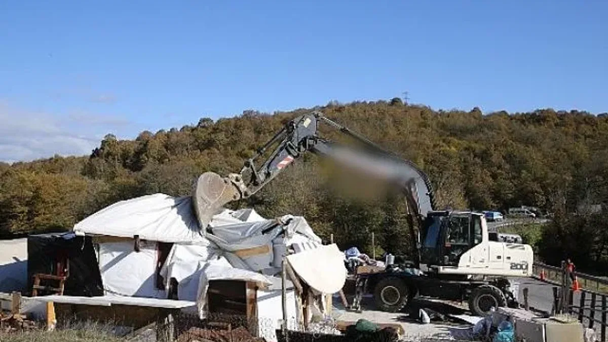 Şile’deki 5 Kaçak Yapı Kaldırıldı