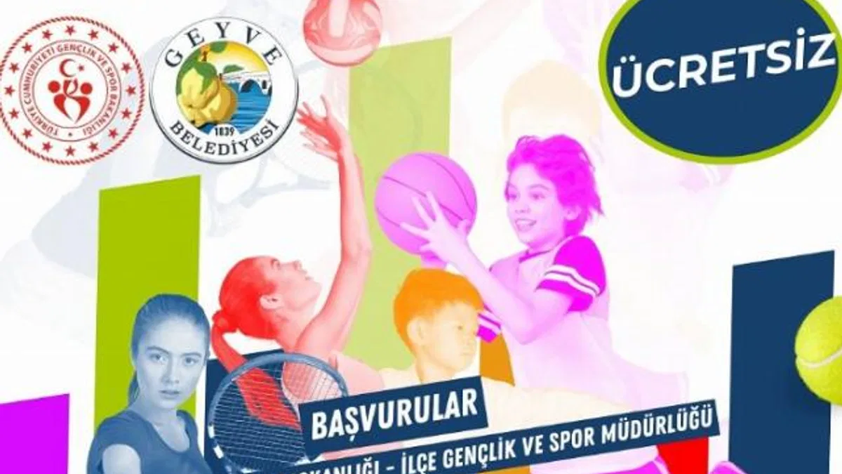 Sakarya Geyve’de ‘yaz spor’da kayıt zamanı