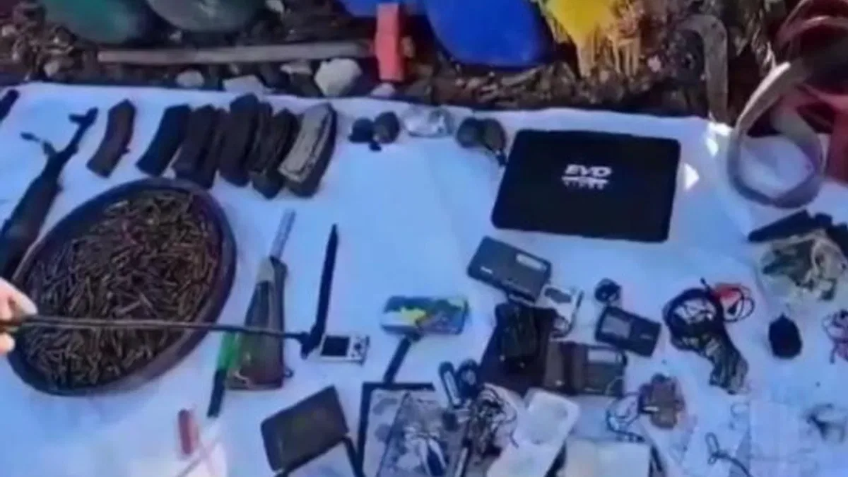 Hainlere ait çok sayıda mühimmat ele geçirildi!