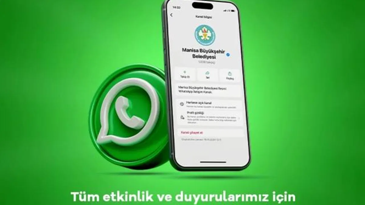 Manisa Büyükşehir’den WhatsApp hamlesi!
