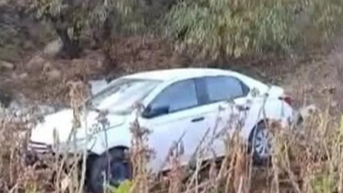Adıyaman’da şarampole devrilen otomobilde 1 kişi yaralandı