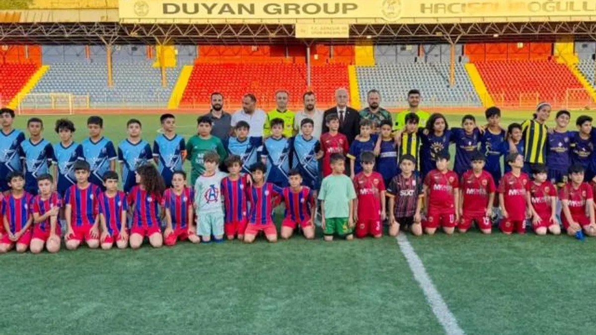 Mardinli miniklerin turnuva heyecanı