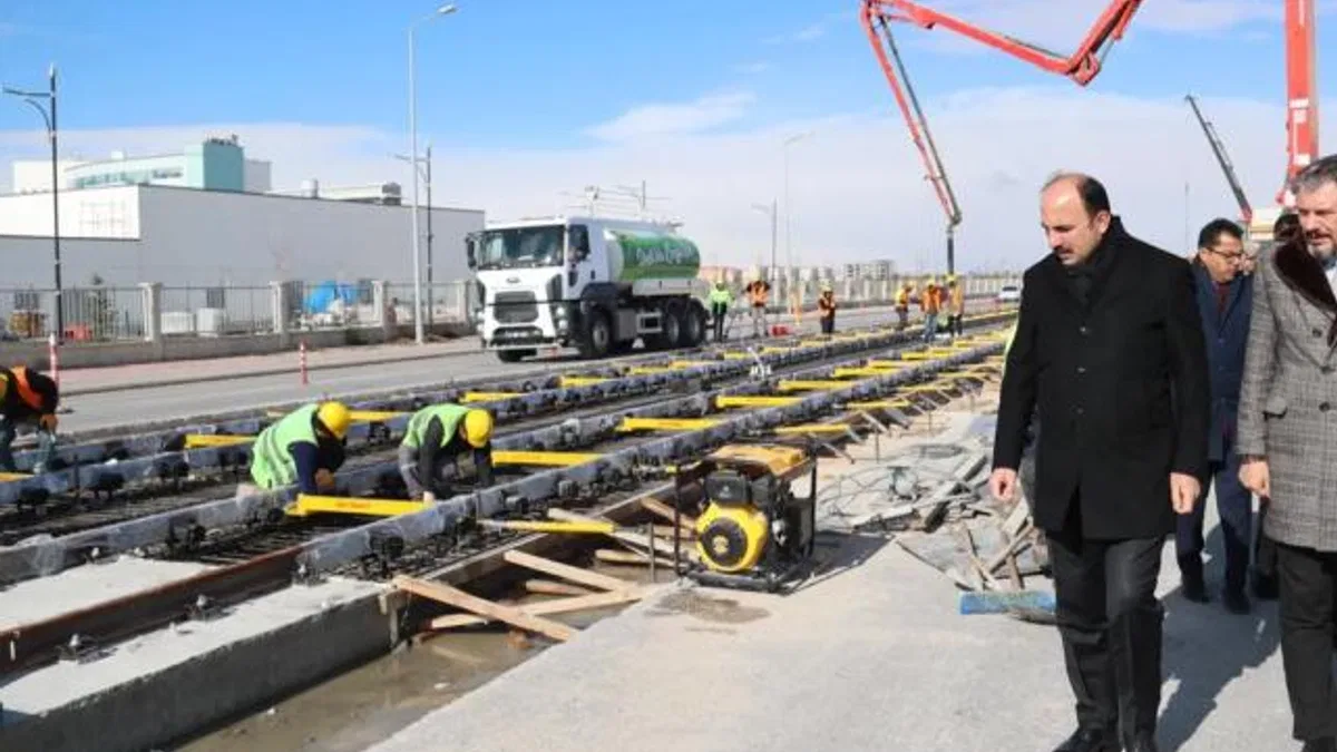 Başkan Altay Tramvay Hattı Projesi’ni yerinde inceledi