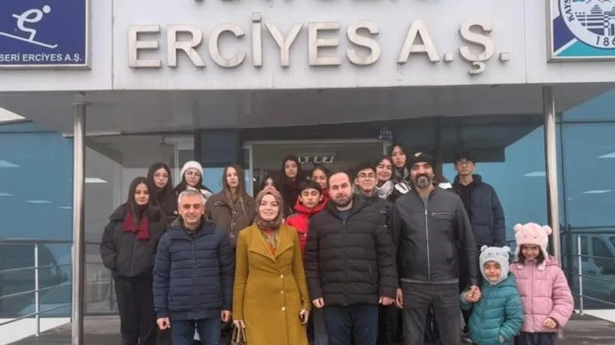 Erciyes’in zirvesinde öğrencilere uluslararası etkinlik
