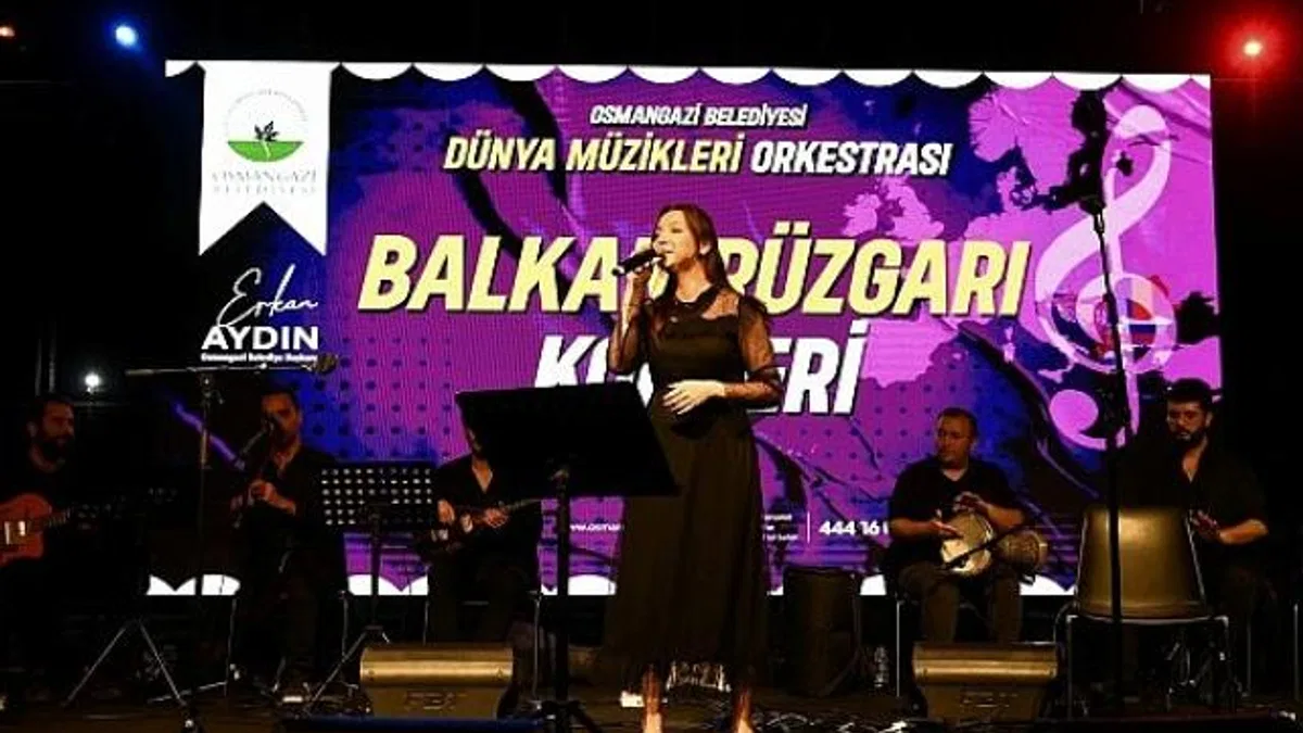 Osmangazi’de Balkan rüzgarı esti