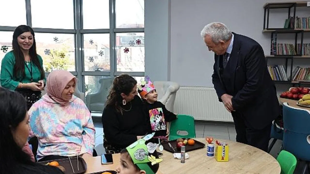 Çalı Kadın ve Çocuk Akademisi’ne Başkan Şadi Özdemir’den ziyaret