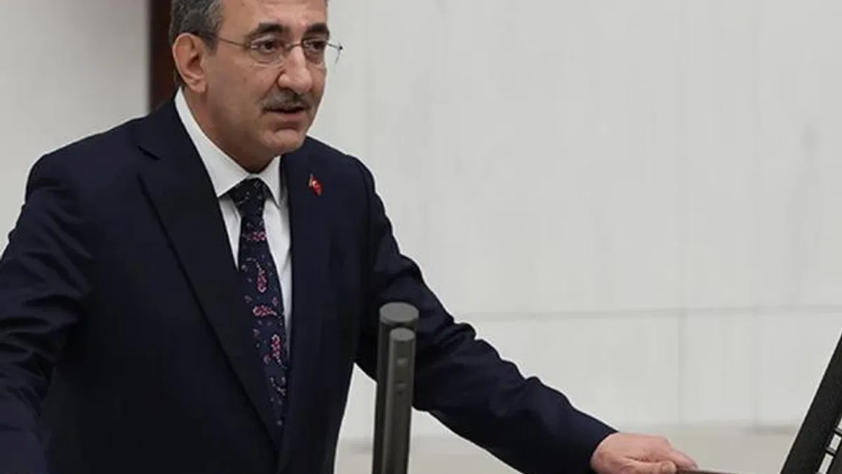Cumhurbaşkanı Yardımcısı Cevdet Yılmaz’dan istikrar ve refah vurgusu