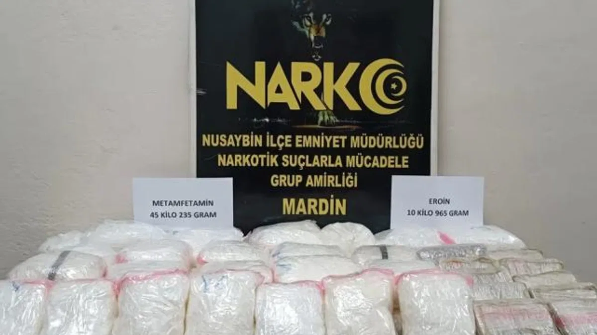 Mardin Emniyeti’nden zehir tacirlerine darbe