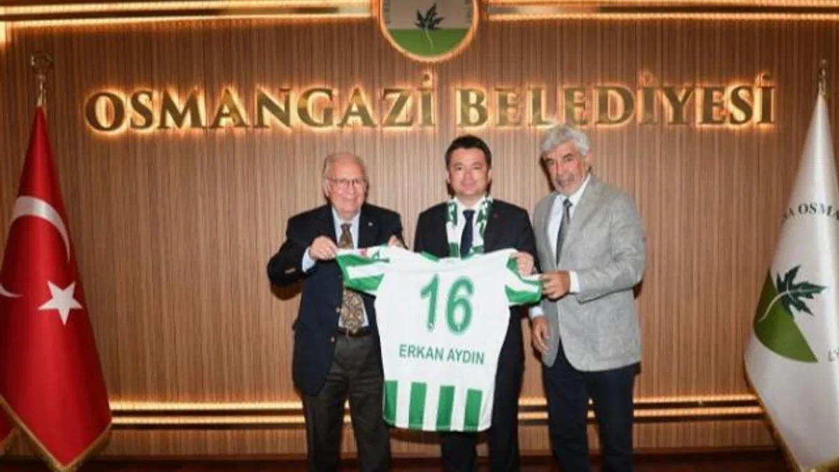 Başkan Aydın: “Bursaspor eski günlerine kavuşacak”