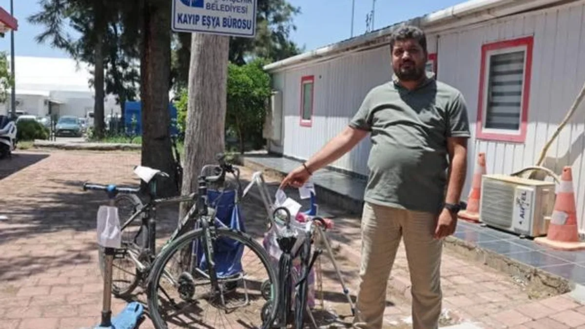 Antalya’da unutulan eşyalar sahiplerini bekliyor