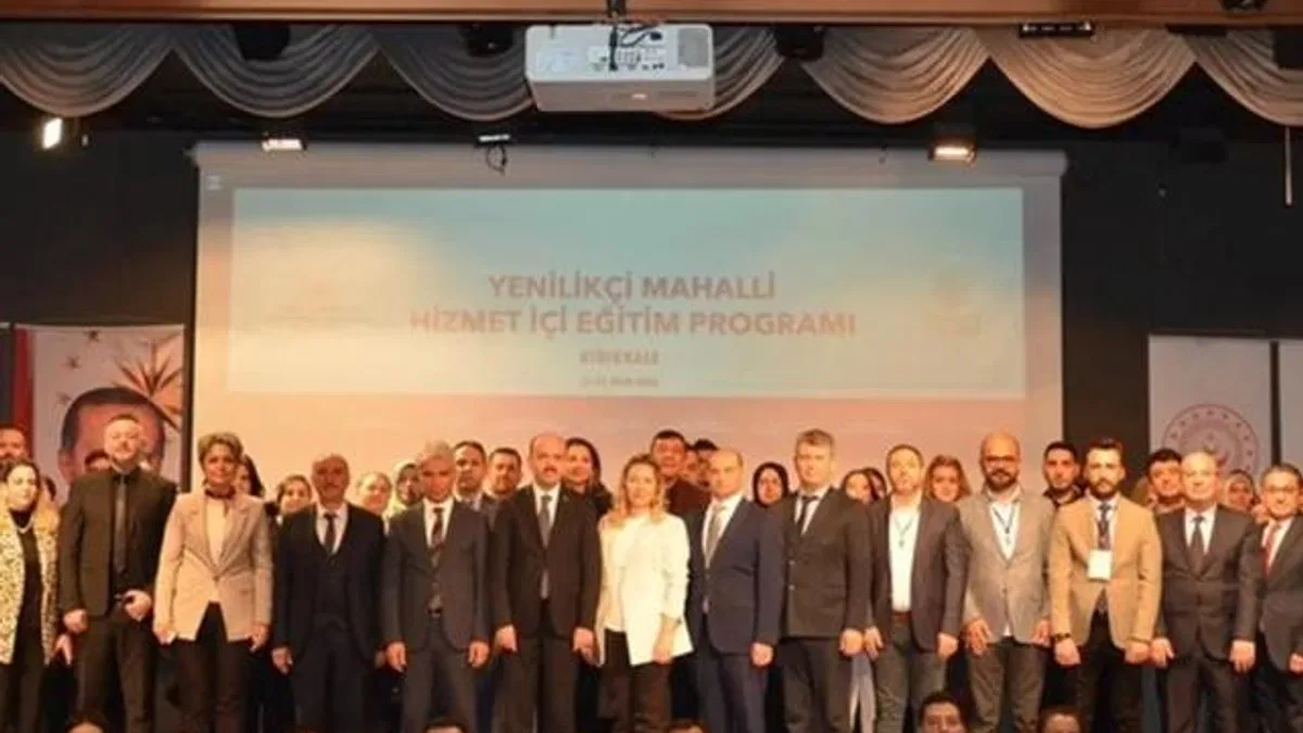 Aile ve Sosyal Hizmetler’den 81 ilde ‘Yenilikçi Mahalli’ hizmet içi eğitim