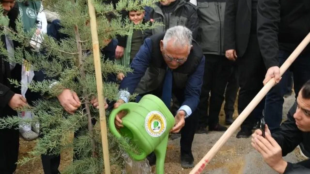 Kayseri Büyükşehir’den şehrin ‘yeşil’ine dev yatırım