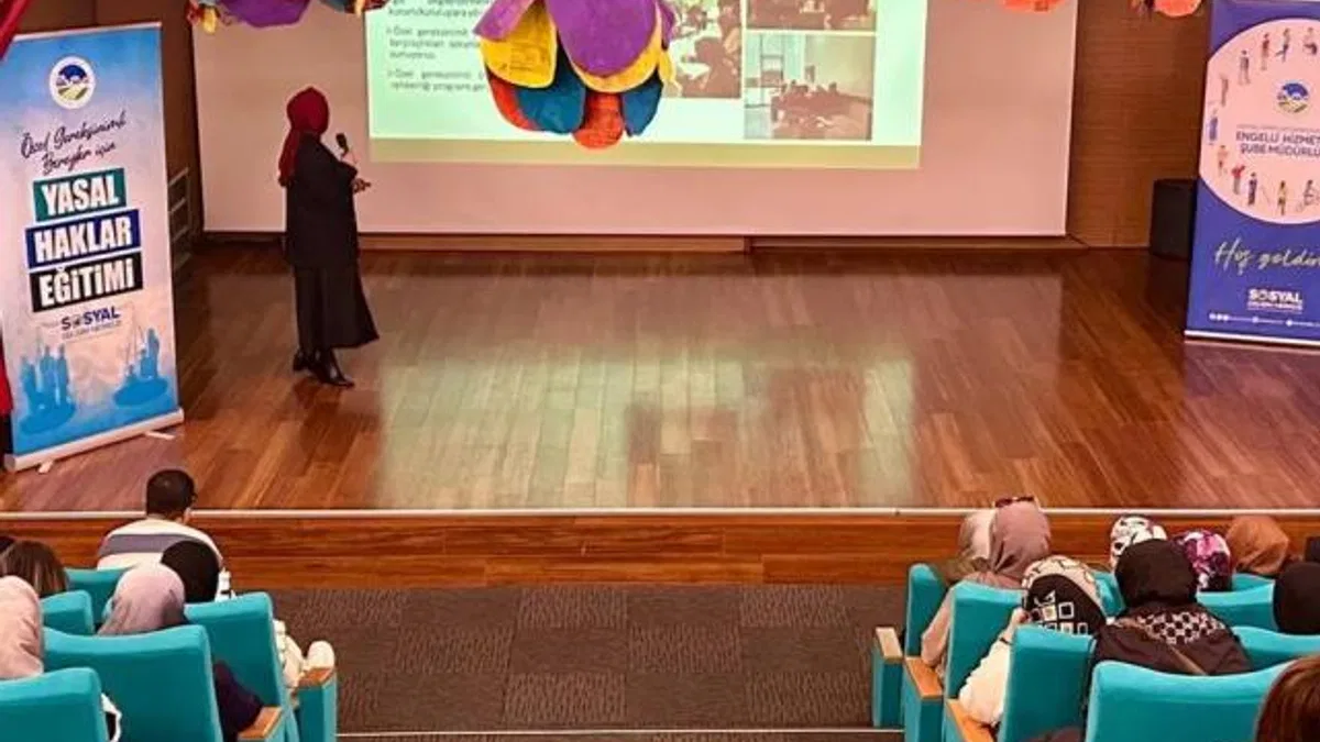 Engelsiz yürekler Sakarya Geyve’de haklarını öğrendi