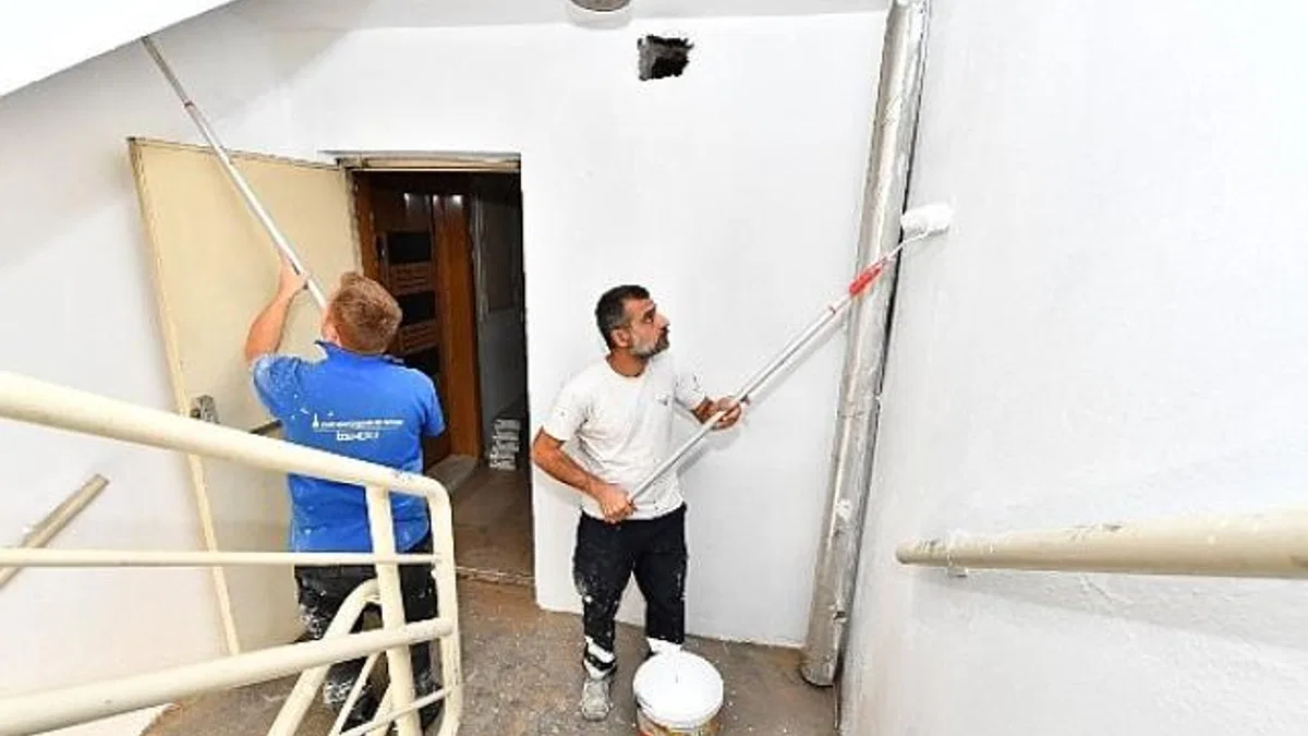Manolya Apartmanı’nda yaşam normale döndü