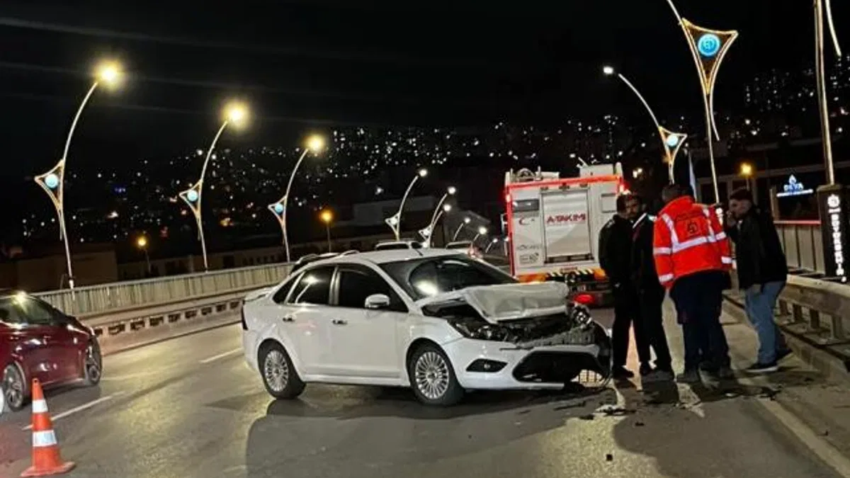 Kocaeli A Takımı’ndan kazaya ilk müdahale