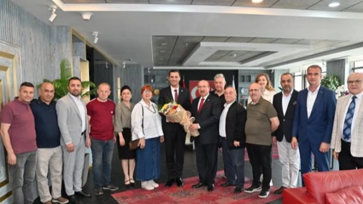 Başkan Zeyrek, MESO ve MEM-DER yönetimlerini ağırladı