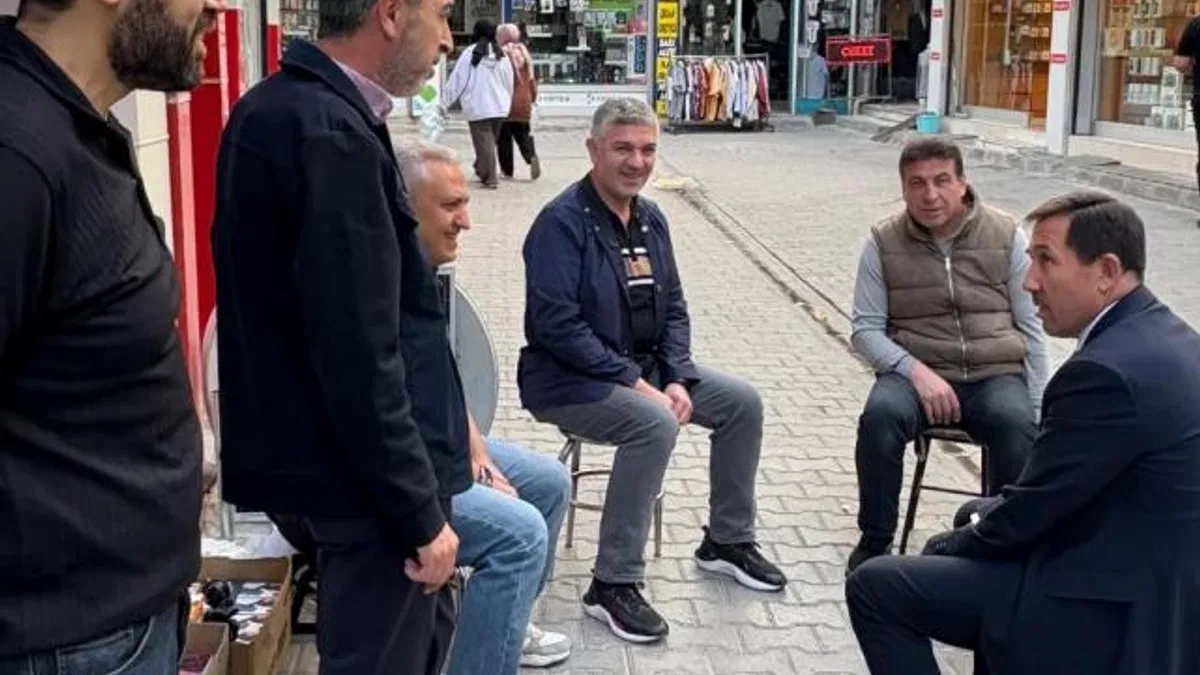Konya Karatay’da esnafla buluşma