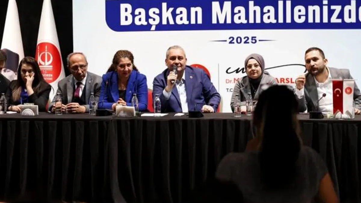 Ankara Keçiören’de “Söz Sizde” buluşmaları sürüyor