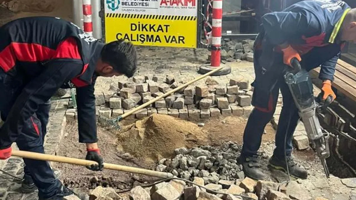 Kocaeli’de yaya yollarına konforlu dokunuş