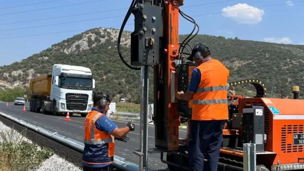 Muğla’da yol güvenliği için 36 milyon TL’lik yatırım