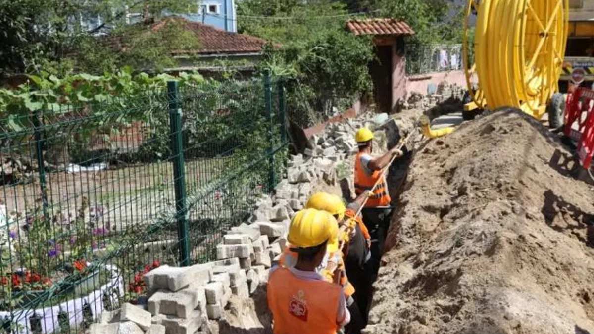 İstanbul Maltepe’de o mahalle 21 yıl sonra gazla buluştu
