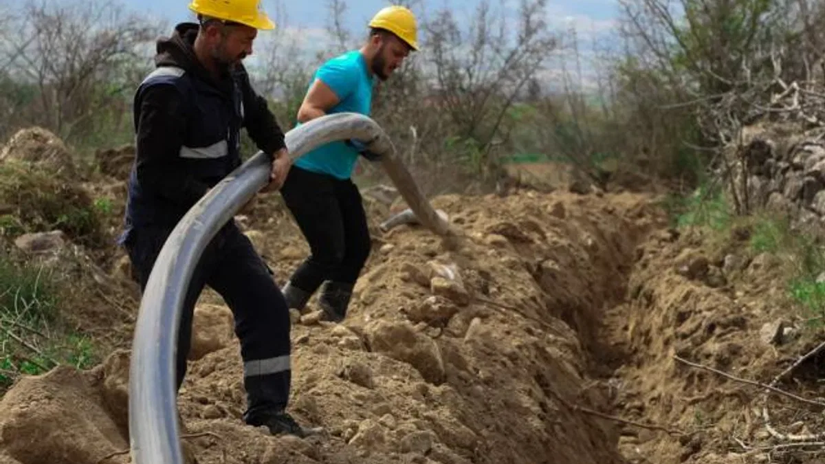 Sakarya Turgutlu’da yenilenen hatla kayıpsız ve kesintisiz su