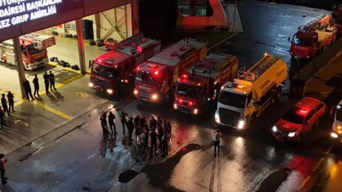Manisa’daki orman yangınına Sakarya’dan destek