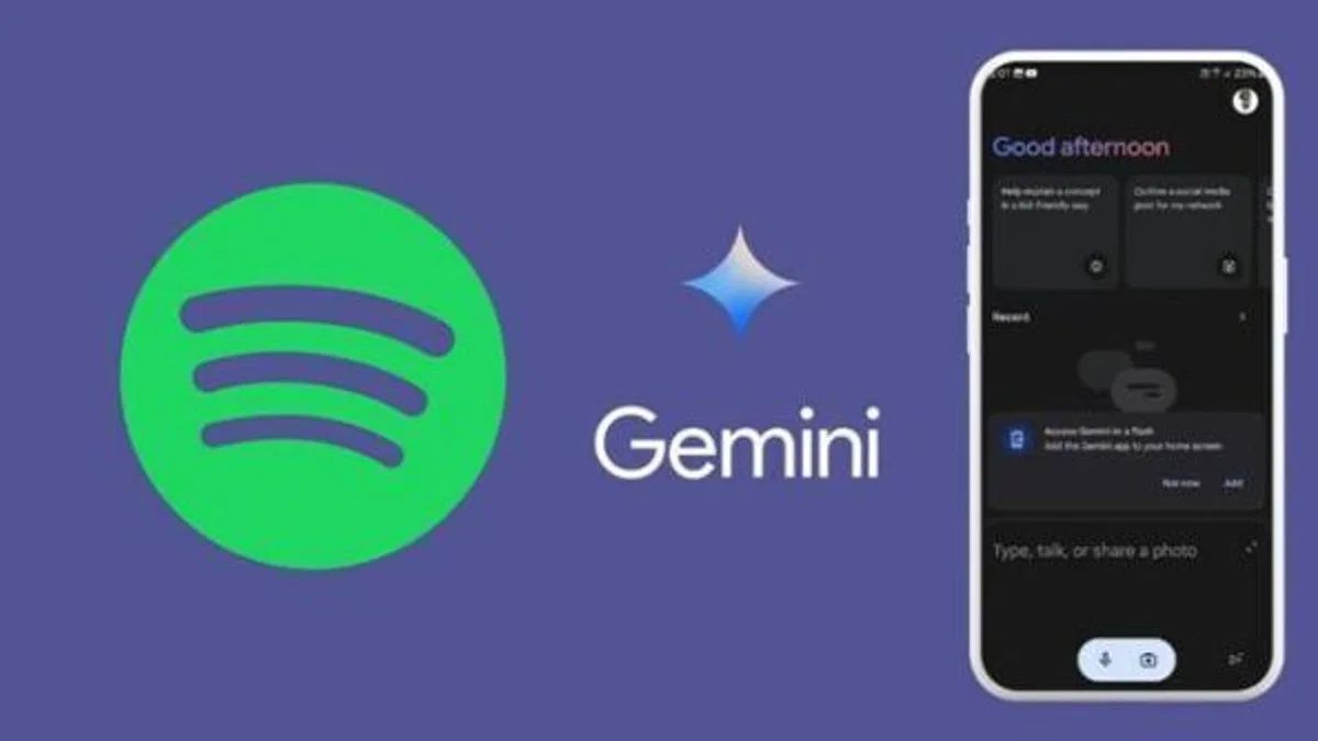 Google Gemini Spotify’dan Müzik Açabilecek