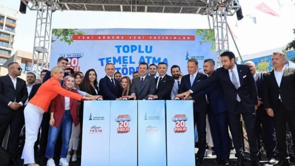 İstanbul Sancaktepe’de toplu temel atma