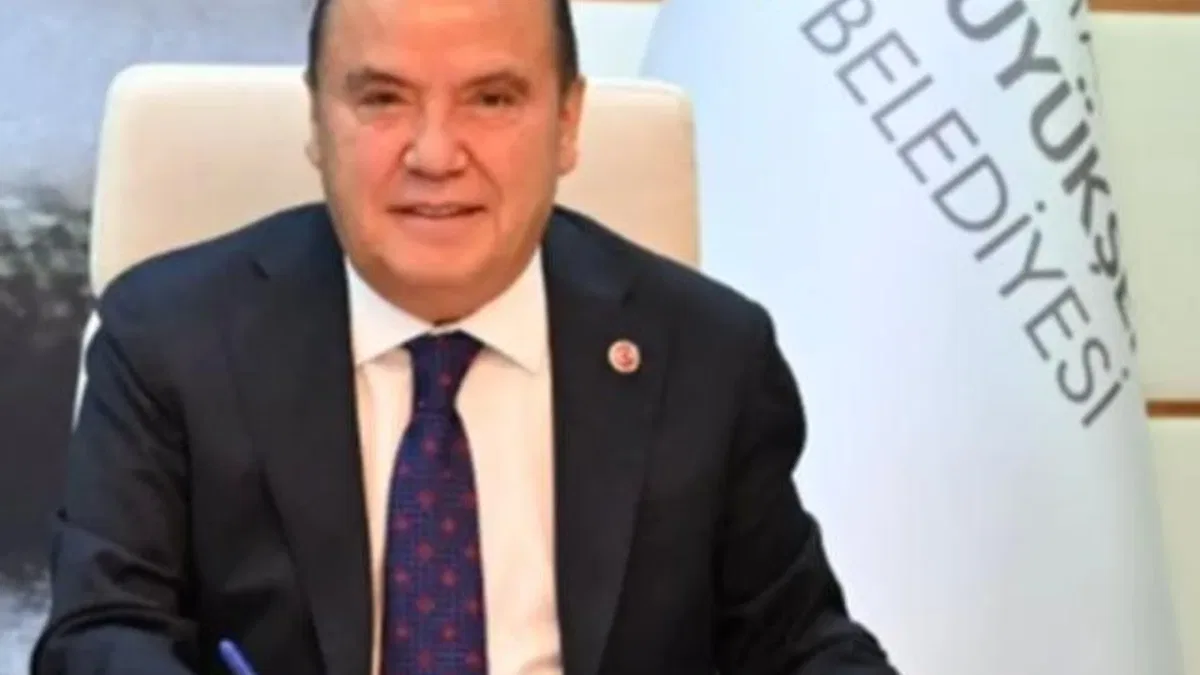 Antalya Büyükşehir Belediye Başkanı gözaltında