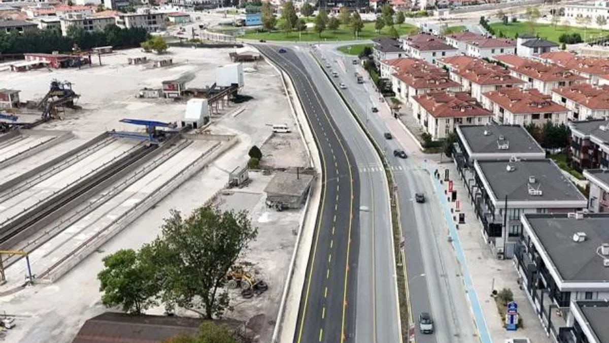 Sakarya Yazlık Kavşağı ile Millet Bahçesi arasındaki yol genişletme tamamlandı